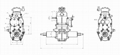 walk behind pedrail dumper gearbox assembly 8
