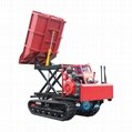 compact pedrail type high lifting trolley
