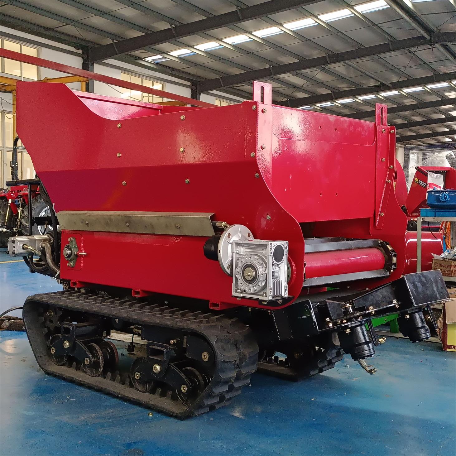 compact pedrail Animal Waste Manure spreader 2