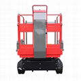 crawler remote control work platform for garden fruits picking 2