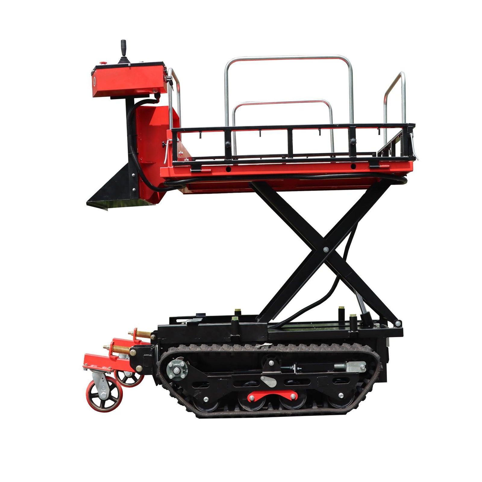 garden electric crawler truck dumper 2