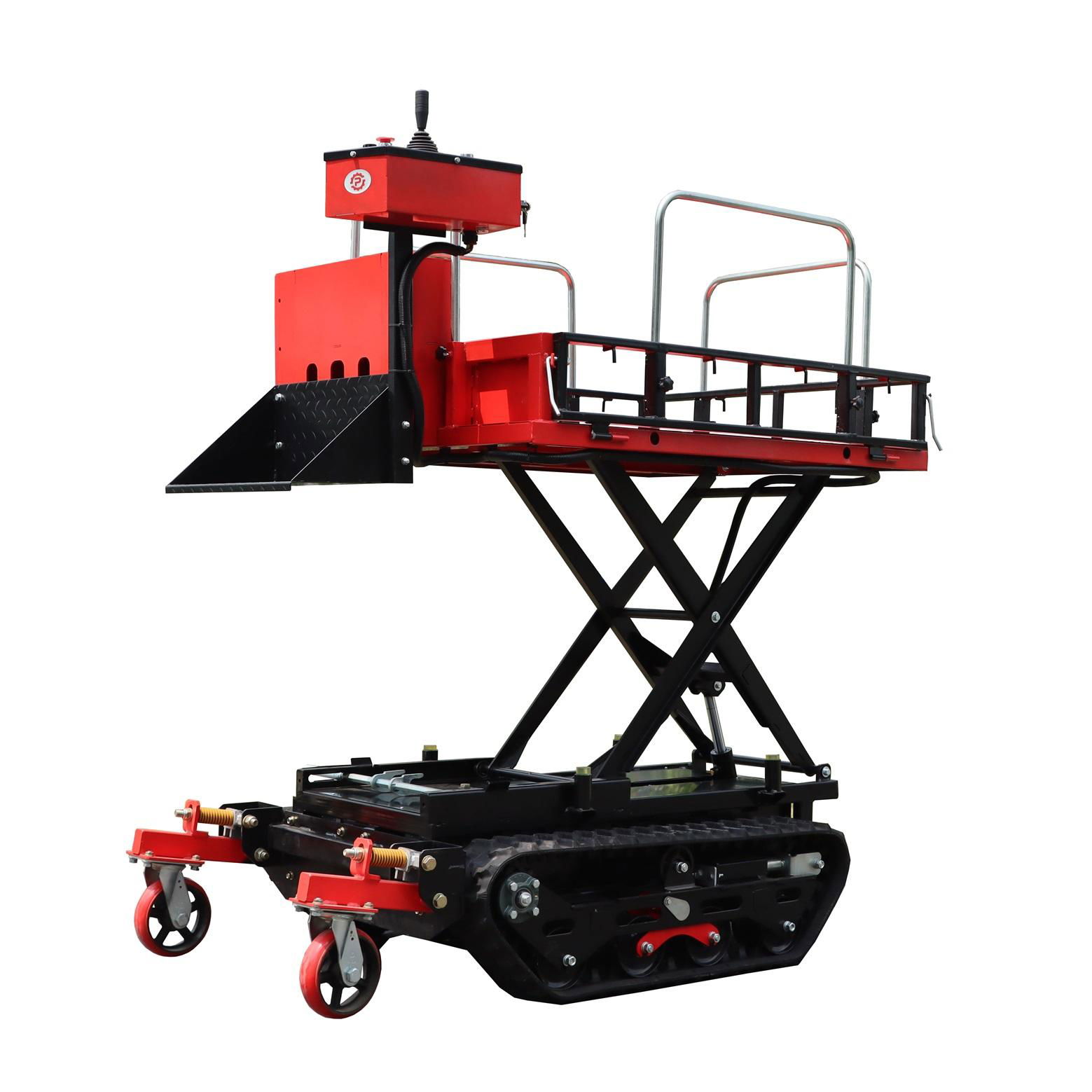 garden electric crawler truck dumper 4