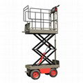 electric hydraulic lift Trolley for greenhouse 2