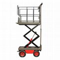 electric hydraulic lift Trolley for greenhouse 4