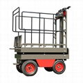 electric hydraulic lift Trolley for greenhouse 5