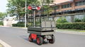 electric hydraulic lift Trolley for greenhouse 7