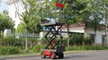 electric hydraulic lift Trolley for greenhouse 8