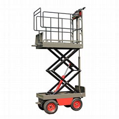 greenhouse hydraulic scissor lift  work platform