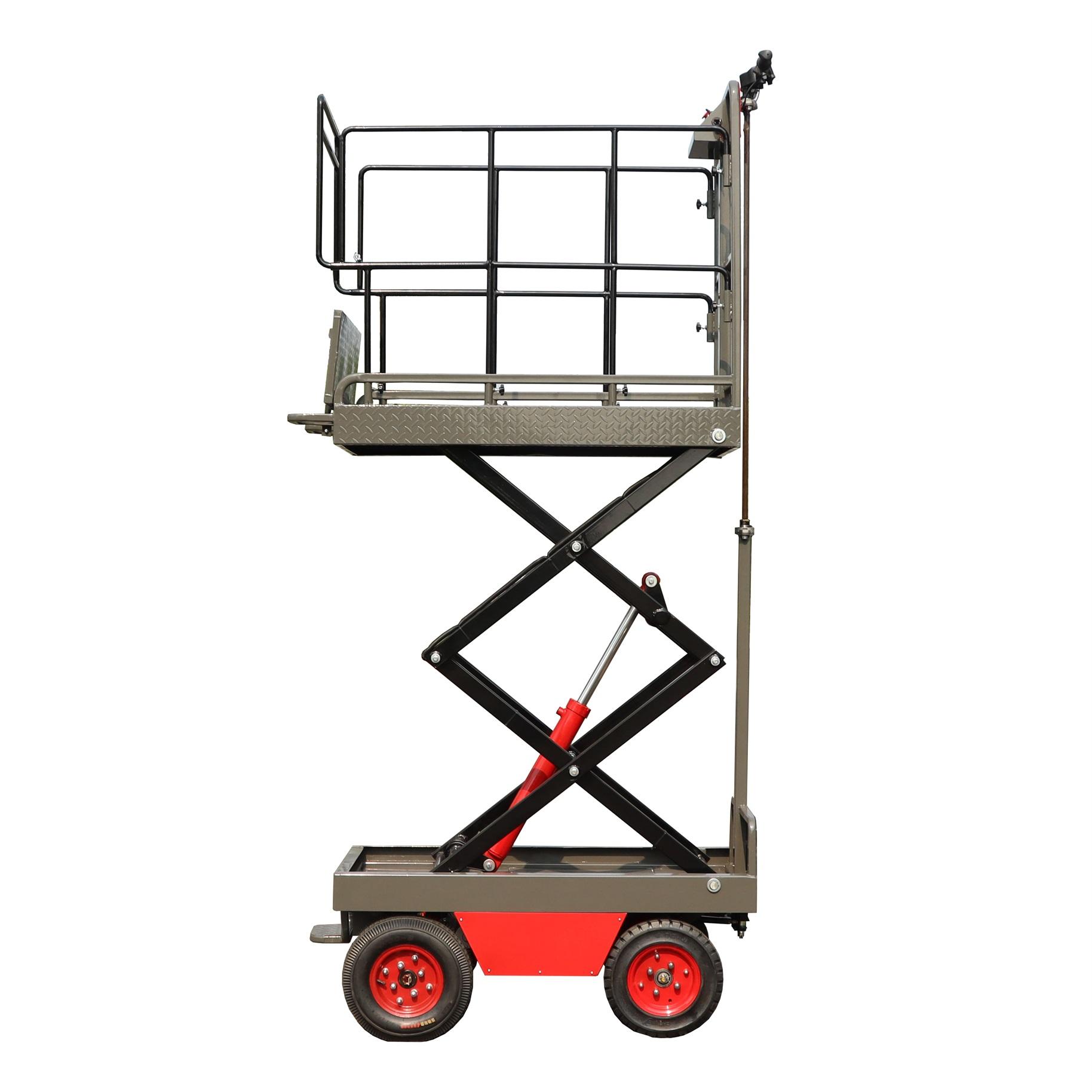 greenhouse hydraulic scissor lift  work platform 3