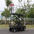 Electric Triangular caterpillar orchard lifting platform