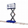 greenhouse mobile hydraulic lift truck