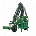 tractor trailer Walnut tree shaking machine 1