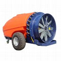 Trailer type orchard and fruit trees power sprayer 2