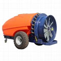 Trailer type orchard and fruit trees power sprayer