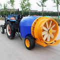 Trailer PTO drive orchard fruit trees sprayer 3WFQ-800 5