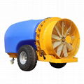 Tractor  trailer type orchard air blast sprayer 5