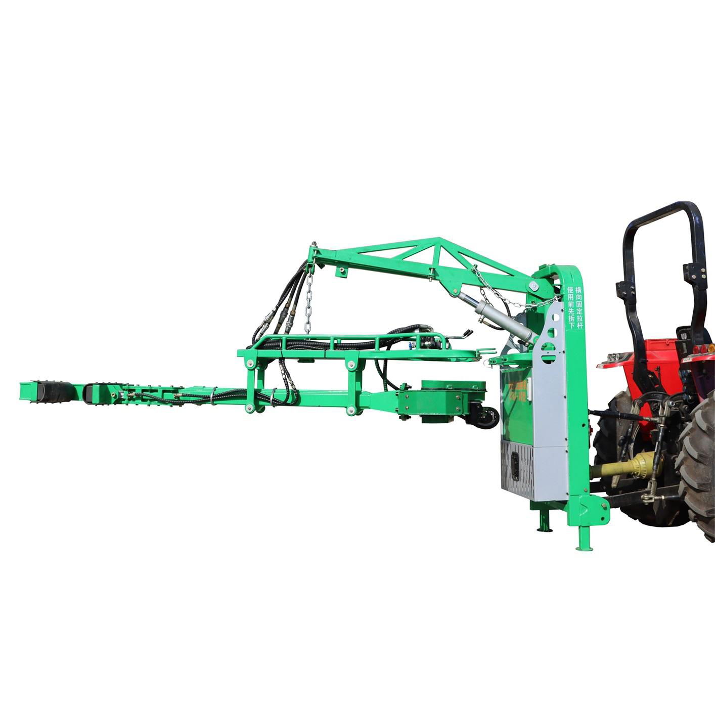 walnut tree Hydraulic vibrating harvester 2