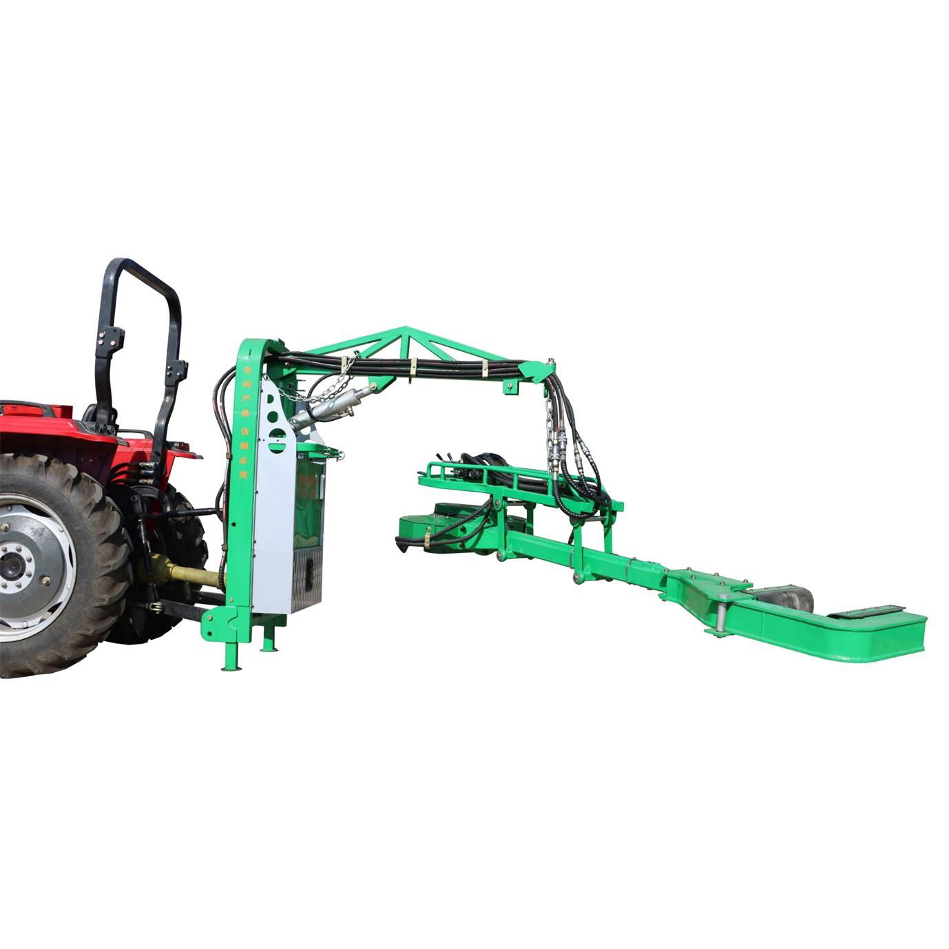 walnut tree Hydraulic vibrating harvester 4