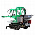 self propelled Pecan tree shaker with crawler type