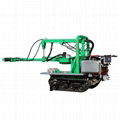 self propelled Pecan tree shaker with crawler type