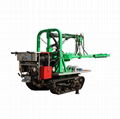 self propelled Pecan tree shaker with crawler type