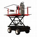 self propelled apple work picking platform