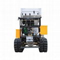 Palm garden Crawler type fertilizer spreader: