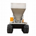 Palm garden Crawler type fertilizer spreader: