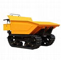 compact tracked power barrow for palm garden 3