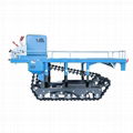 Crawler type vegetable transport trolley