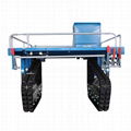 Crawler type vegetable transport trolley