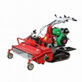 Walk behind Triangle track garden lawn mower