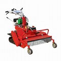 orchard crawler type diesel engine flail mower