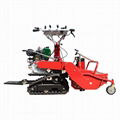 orchard crawler type diesel engine flail mower