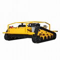 crawler type self propelled gas engien lawn mower 5