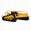 crawler type self propelled gas engien lawn mower 7