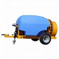 Trailer PTO drive orchard fruit trees sprayer 3WFQ-800