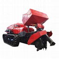 remote control garden crawler tracot with air balst power sprayer 2