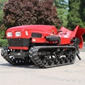 remote control garden crawler tracot with air balst power sprayer 8