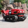 remote control garden crawler tracot with air balst power sprayer 12