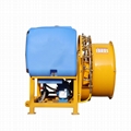 mounted motorized sprayer with PTO shaft drive 3