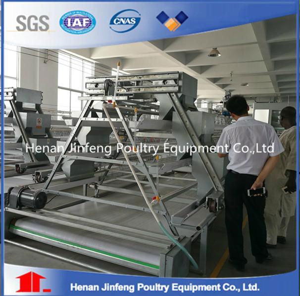 Automatic Feeding and Drinking Chicken Farm Battery Cages Laying Hens 3