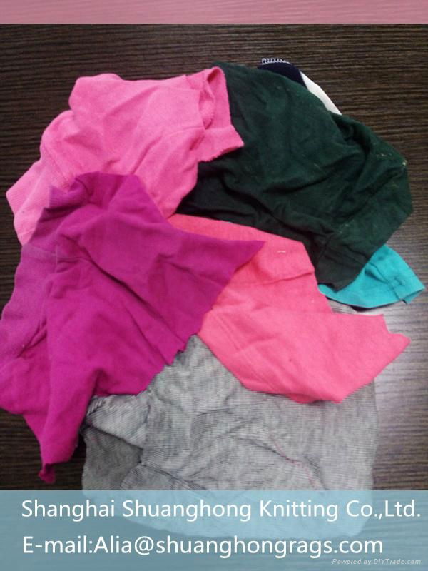 Dark cotton rags(Used T-shirt)