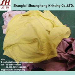 High Quality Light T- shirt Ccotton Rags For Industrial