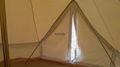6m canvas bell tent