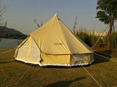 6m canvas bell tent