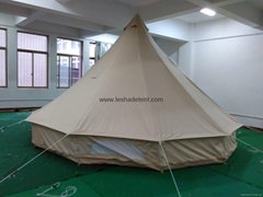 7m canvas bell tent