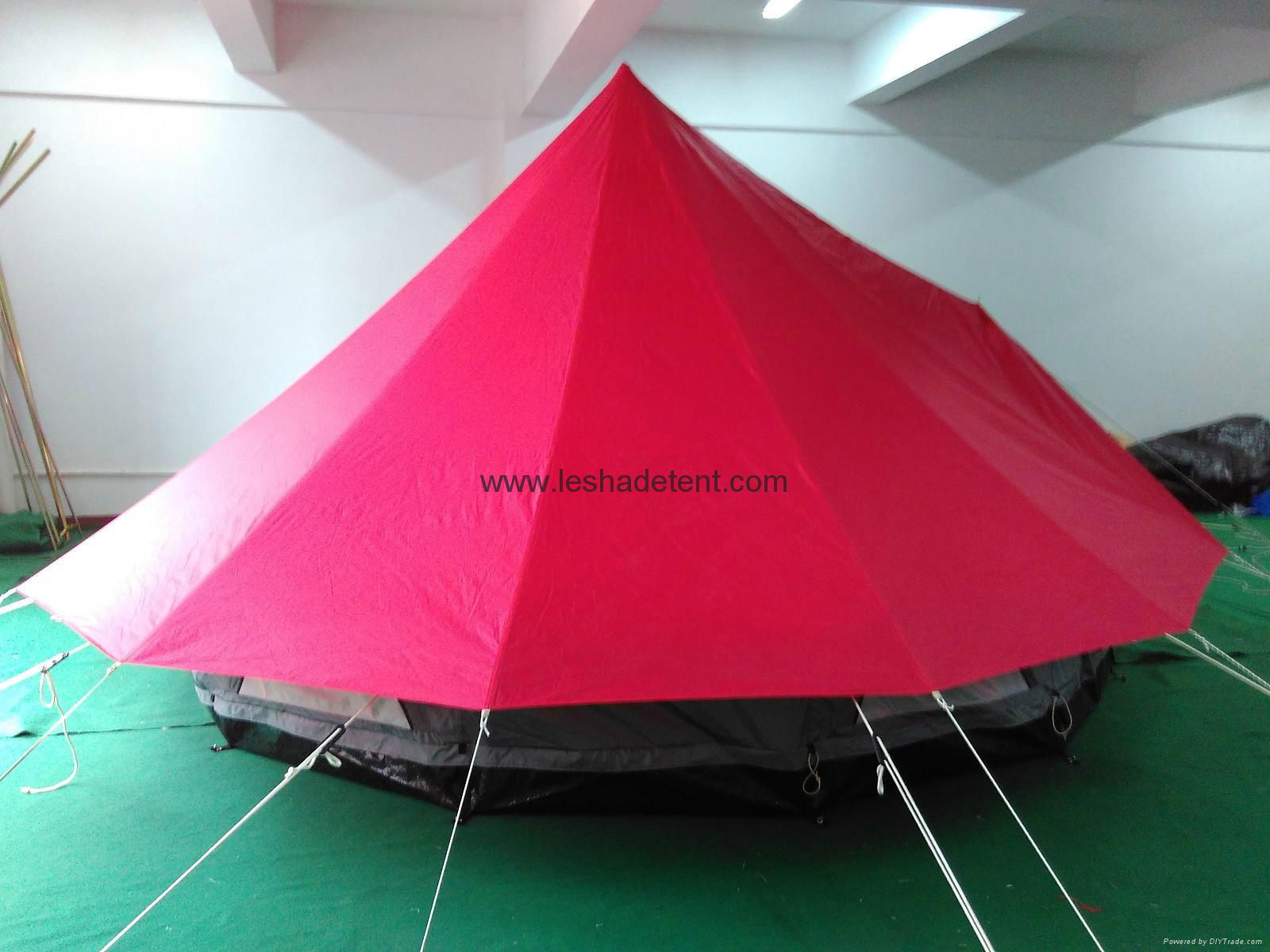 3m canvas bell tent 2