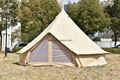 5m canvas bell tent 1