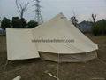 5m bell tent with fly tent 1